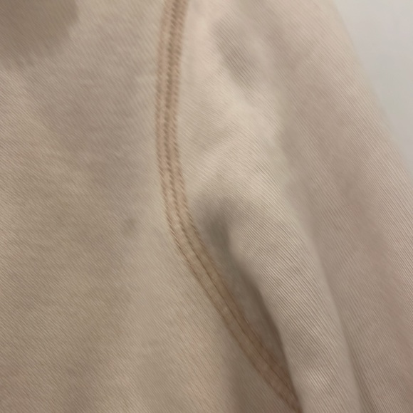 Abercrombie and Fitch cream sherpa long sleeves cotton jacket comfy large - Picture 6 of 11